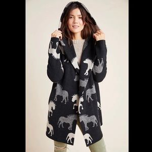 Anthropologie Sedona Sweater Coat size xs